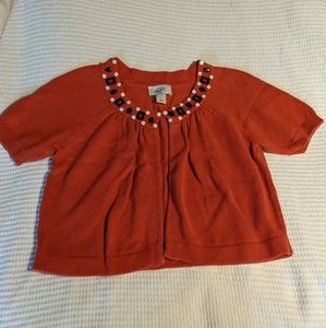 NWOT Loft beaded shrug sweater